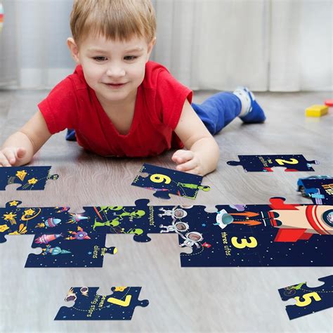 Buy FLO Toys 6 Feet Puzzle Numbers Floor Puzzle For Kids,Ages, 2 ...