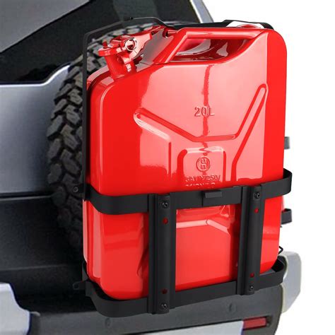 EONLION Gas Can Holder for 20 Liter / 5 Gallon Jerry Can,Gas Can Jerry ...
