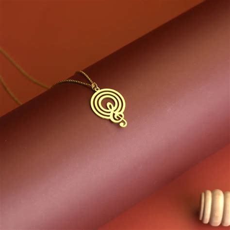 Melocircle Necklace – Circle & Musical Symbol Jewelry for Music Lovers ...
