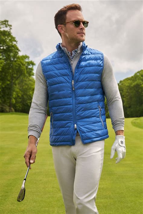 Hyperlight Quilted Vest | Golf outfit, Mens golf outfit, Vest outfits men