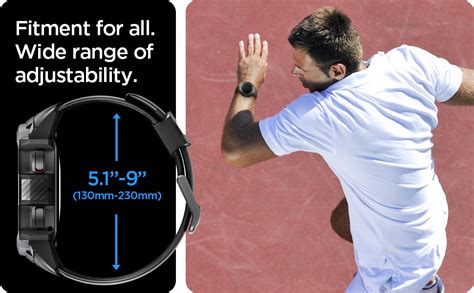 Spigen Rugged Armor Pro for Samsung Galaxy Watch 4 Classic 46mm Case ...