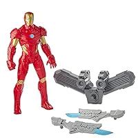 Buy Marvel Avengers Iron Man Figure, Arc Booster, Arc Swords (5 Inches ...
