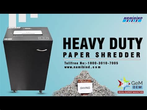 Paper Shredder Machines - Industrial Paper Shredder / Namibind ...