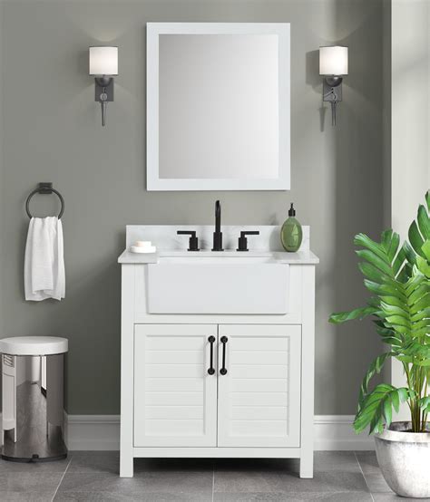 Home Depot Corner Bathroom Vanity With Sink at Arthur Snipes blog