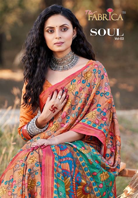 The Fabrica Soul Vol 2 Floral Print Garden Saree Collection