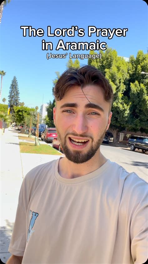 Alistar | The Lord’s Prayer in Aramaic 🙏🏼 | Instagram