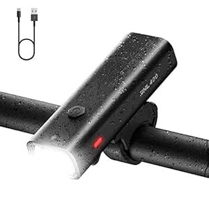 ROCKBROS Bike Lights 400 Lumens Bike Front Light Bicycle Headlight, USB ...