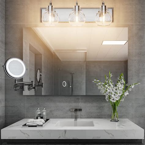 Buy Tipace Modern Bathroom Vanity Lighting Fixtures 3-Lights Industrial ...