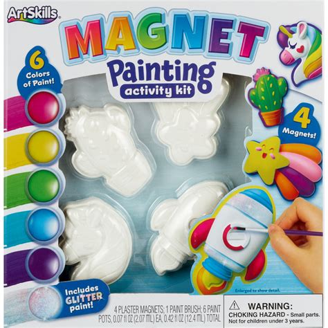 UPC 672125092064 - Art Skills Paint-Your-Own Ceramic Magnets Set of 4 ...