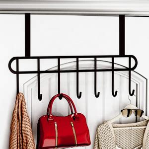 SOLIYA Heavy-Duty Door Hanger Holder for Coat Hanging, Robe, Hat ...