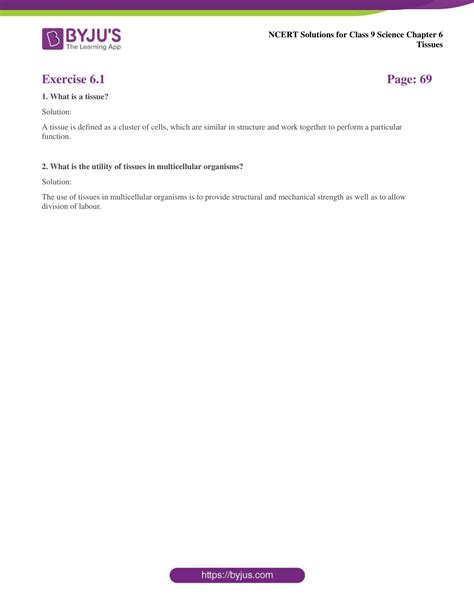 Image result for Ninth Class Science Lesson 6 Tissues Question Answer In Text