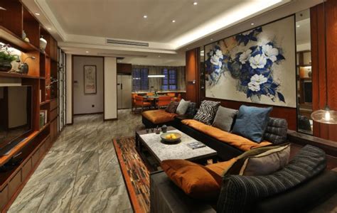 混搭风格三居室123平米8.2万-慧忠北里装修案例-北京房天下家居装修网