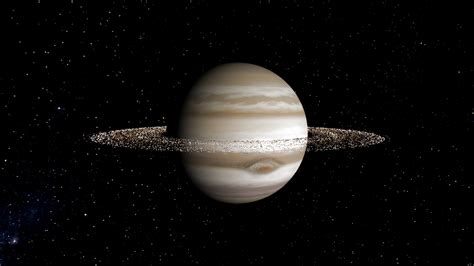 Why aren’t Jupiter’s rings glorious, like Saturn’s?