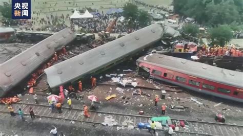 印度列车脱轨相撞事故死亡人数升至233人_新闻频道__中国青年网