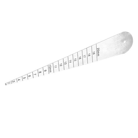 Leylor Regla de espesores-Calibre de Acero Inoxidable Regla de ...