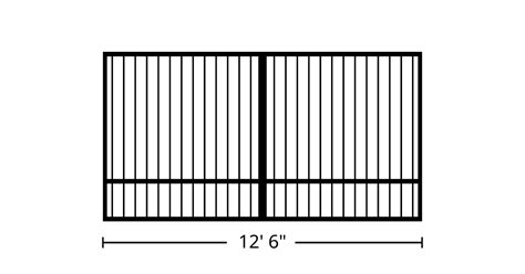 Image result for Single 12 Gate with Columns