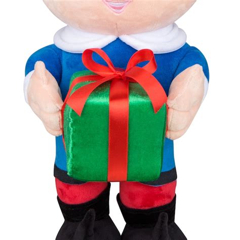 Rudolph Multi Color Toys Plush Toy in the Christmas Decor department at ...