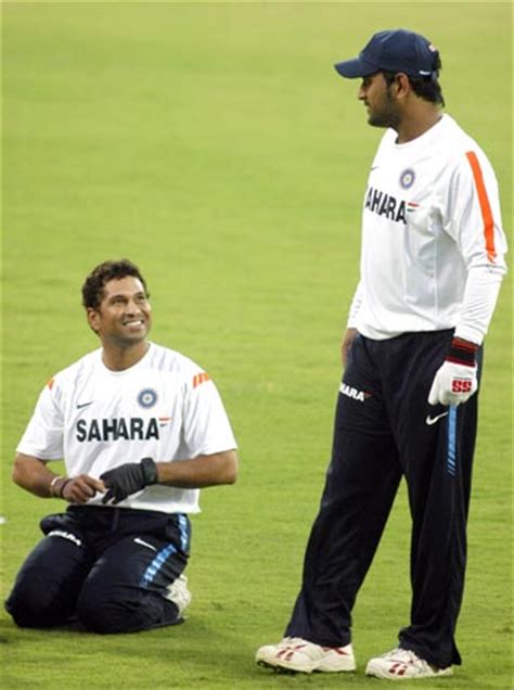 Dhoni wants Sachin to celebrate 20 years with ton - Rediff Sports