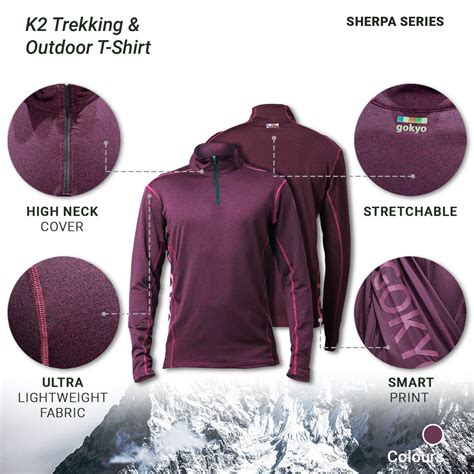 Men's Trekking Wear - T-Shirts, Pants, Jackets | Gokyo