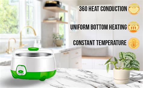 Buy BELENZO Plastic and Stainless Steel Automatic Yogurt Maker (Size ...