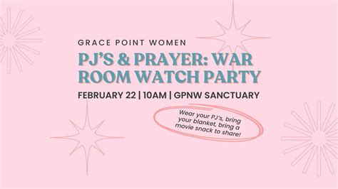 PJs & Prayer: War Room Watch Party , 2060 Farman St N, Enumclaw, WA ...