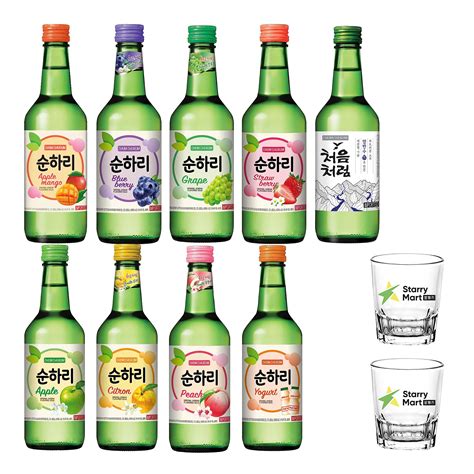 Buy Lotte Chum Churum Soju 12-18% Alc./Vol 360ml - Pack of 6 (Random ...