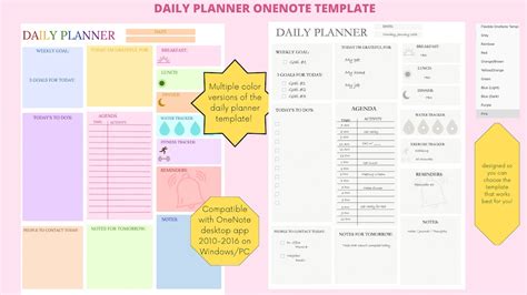 OneNote Planner Template Free 的图像结果