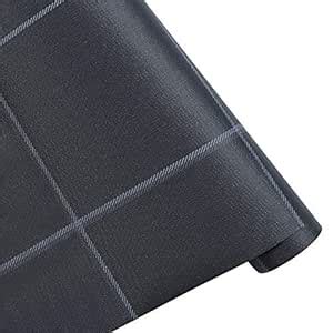Modern Black Grid Vinyl Contact Paper for Kitchen Backsplash Peel and ...