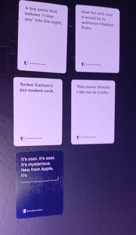 What Cards Against Humanity card would go best here? : r ...