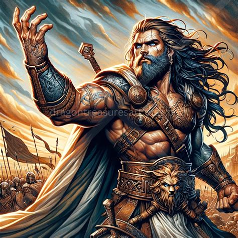 Tyr Download: Digital Art, Instant Downloadable Wallpaper, Downloadable ...