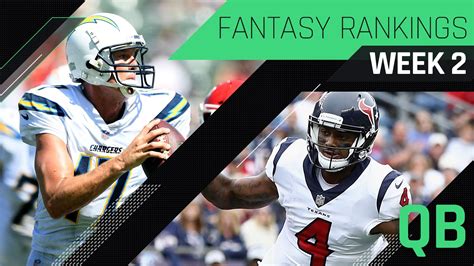 Week 2 Fantasy Rankings: Quarterback | Sporting News