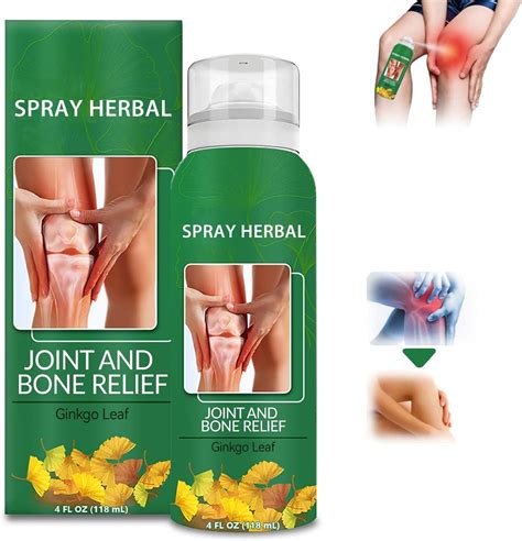Ganbaro Natural Herbal Joint Pain Relief Spray, 118 ml Arthritis Relief Spray, Joint Aid Pain ...