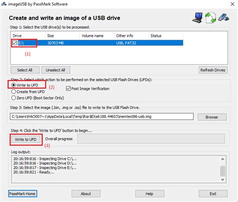 Bootable RAM Test 的图像结果