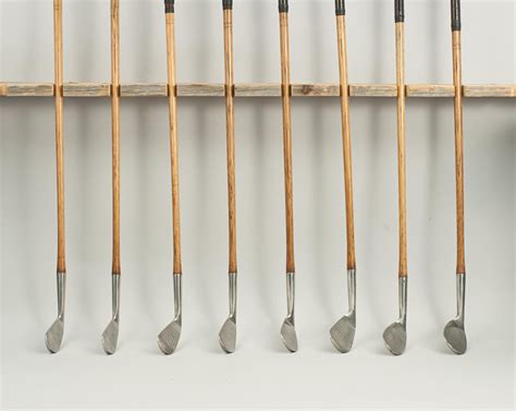 Set of 8 Vintage Golf Clubs by Ben Sayers of North Berwick For Sale at ...