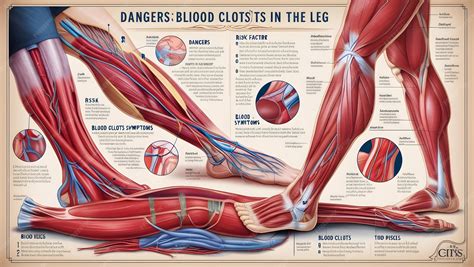 Understanding Blood Clots in the Leg Anatomy Risks and Symptoms | Premium AI-generated image
