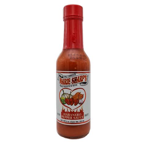 Marie Sharp's Hot Habanero Pepper Sauce - The Sauce Shop