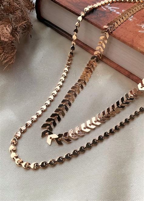 Get Gold Plated Double Layered Multi Design Necklace at ₹ 999 | LBB Shop