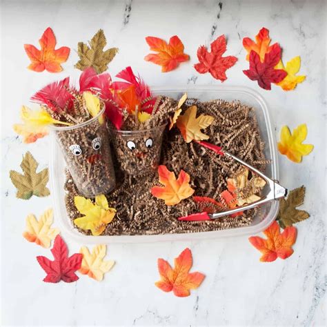 10 easy fall sensory bin ideas for toddlers and preschoolers – Artofit