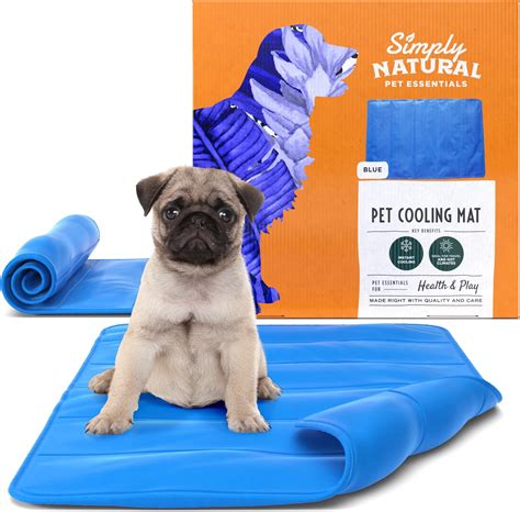 Pet Cooling Mat, Extra Large Ice Silk Dog Cooling Mats Breathable Summer Dog Cooling Pads ...