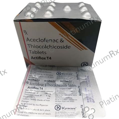 Actiflox T 4/100mg Tablet 10s Uses, Price, Side Effects | PlatinumRx