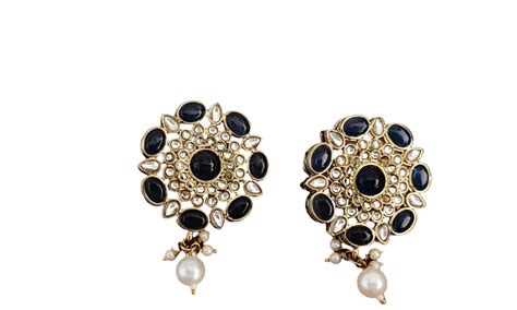 Blue Ethnic Earring – INSTAR JEWELLERY