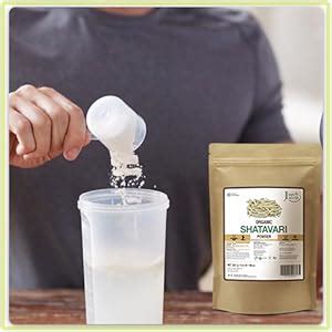 Buy Just Jaivik 100% Organic Shatavari Powder, USDA Organic, 1/2 Pound ...