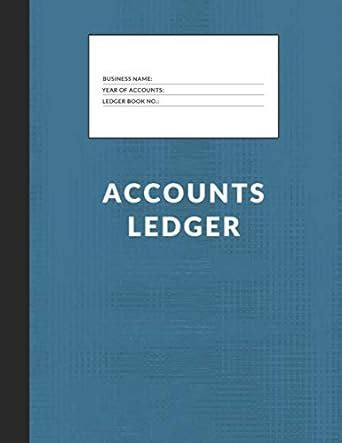 Accounts Ledger: Simple Accounts Ledger for Home or Business: 28 ...
