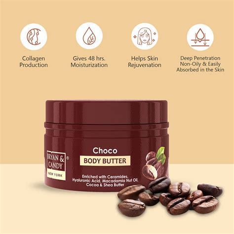 Buy Choco Body Butter Online - 48 Hours Moisturization! – BRYAN & CANDY