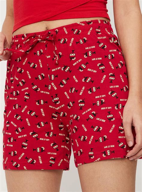 Buy Women All-Over Printed Knit Shorts Online at just Rs. 349.0 ...