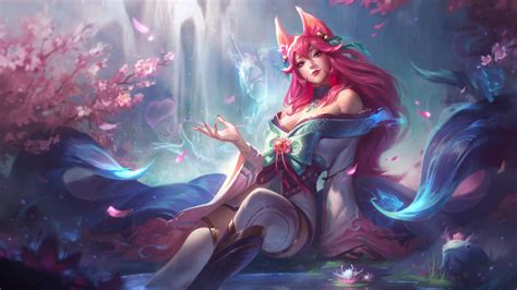 5120x2880 Resolution Ahri 4K League Of Legends Art 5K Wallpaper ...