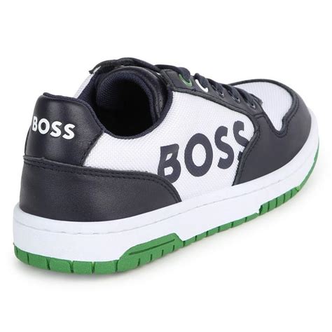 Boss | Kids Large Logo Trainer, Large Design | Low Trainers | Sports Direct