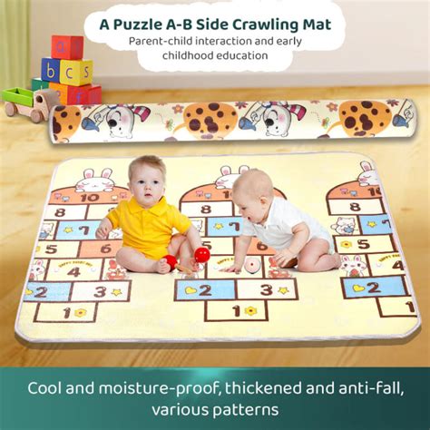 Playmat for kids with 8mm thickness - StarAndDaisy