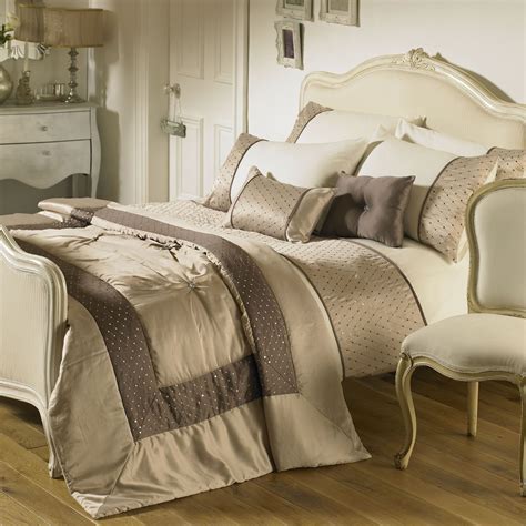Riva Home Romantica Bedding Set in Taupe - BeddingWorld | Taupe bedding ...