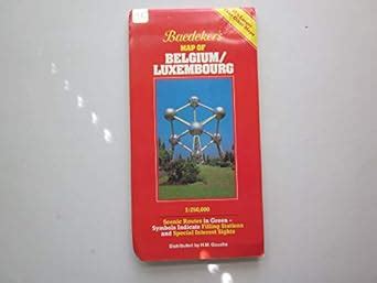 Buy Baedeker Map of Belgium/Luxembourg Book Online at Low Prices in ...
